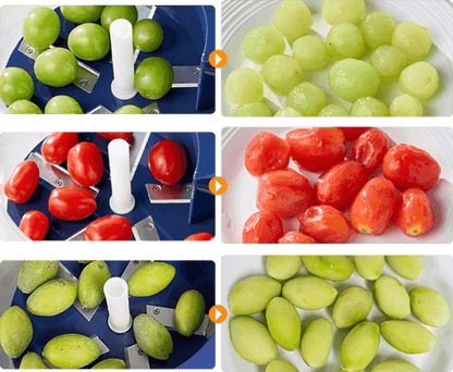 QuickPeel™ Descascador Elétrico Automático de Frutas, Legumes e Alho - Loja Fargos
