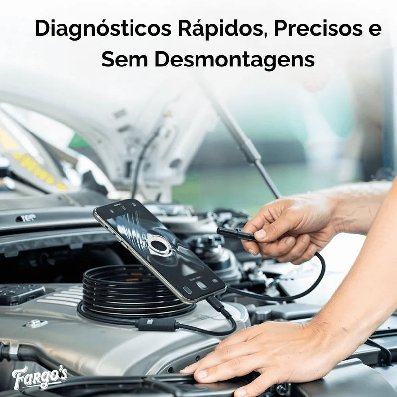 Camêra Endoscópica InsperTech® para Celular | IP67