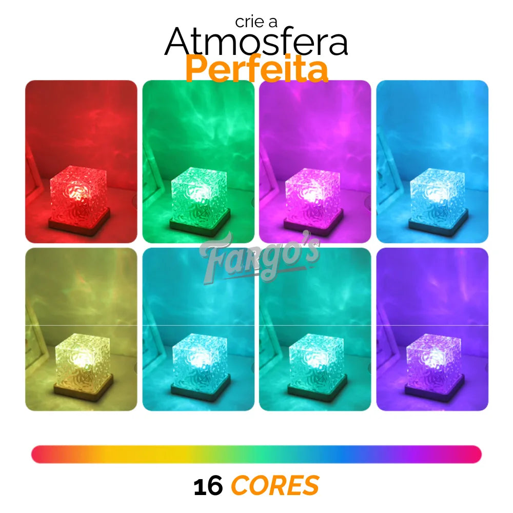 Luminária com Efeitos de Onda Noar™ + Controle Remoto