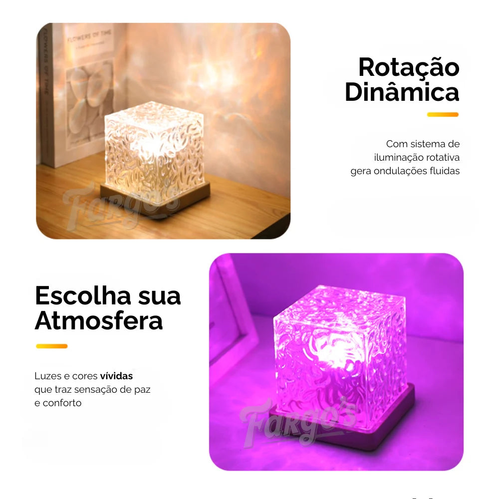 Luminária com Efeitos de Onda Noar™ + Controle Remoto