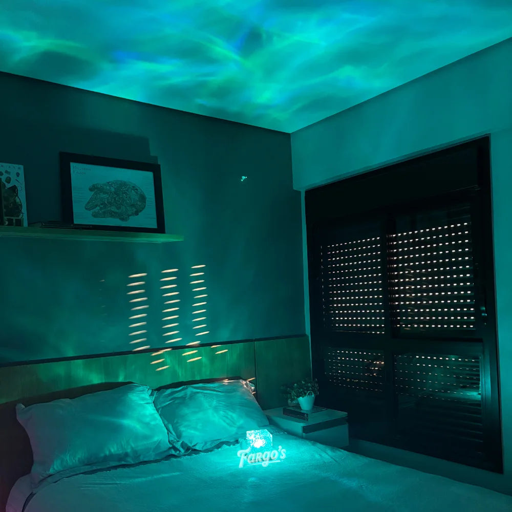 Luminária com Efeitos de Onda Noar™ + Controle Remoto