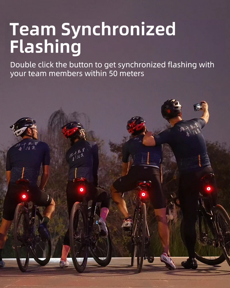 Lanterna Traseira Xr Pro Sync para Bikes - Com Sensor de frenagem
