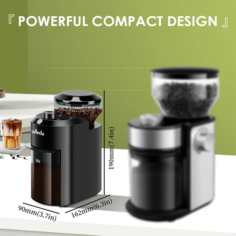 Moedor de Café Elétrico Wancle  – Moagem Super Precisa