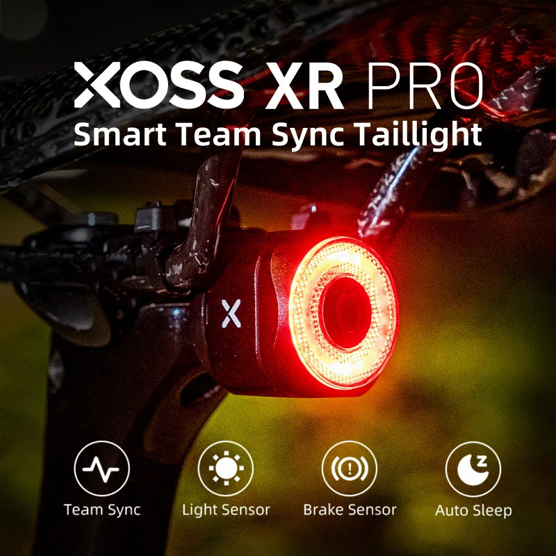 Lanterna Traseira Xr Pro Sync para Bikes - Com Sensor de frenagem