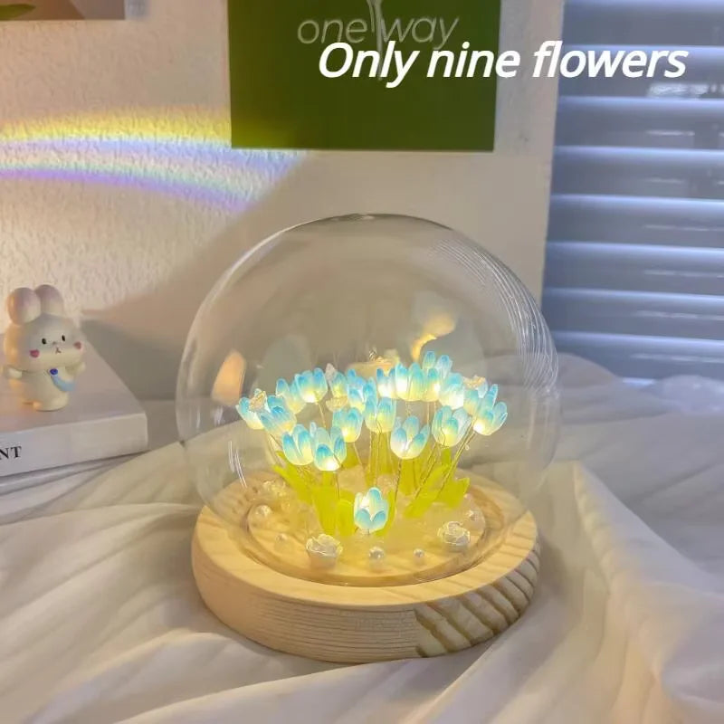 Mini Abajur de Tulipa® – Um Presente Feito à Mão Que Encanta e Ilumina