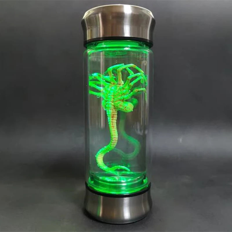 Embrião Alienígena Luminoso – Um Alien no seu Quarto