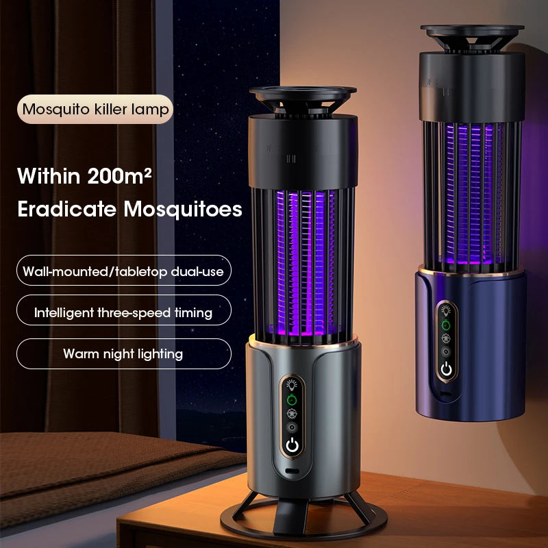 FlyGuard Pro® - Lâmpada Mata-Mosquito