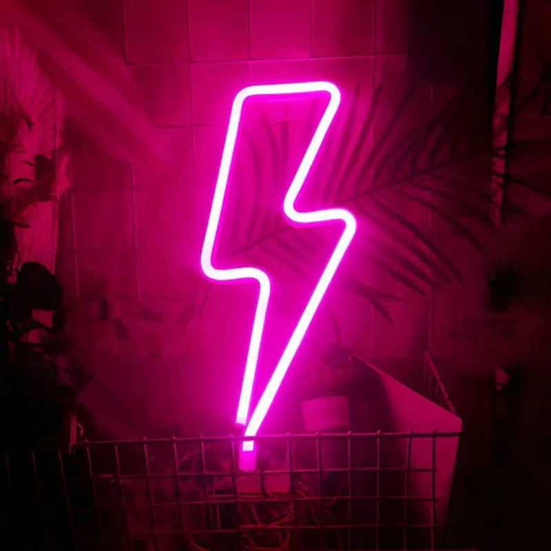 Raio Luminoso em Neon – Estilo e Modernidade na Sua Decoração