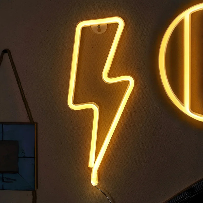 Raio Luminoso em Neon – Estilo e Modernidade na Sua Decoração
