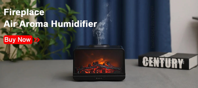 Difusor de Aroma com Efeito de Chama