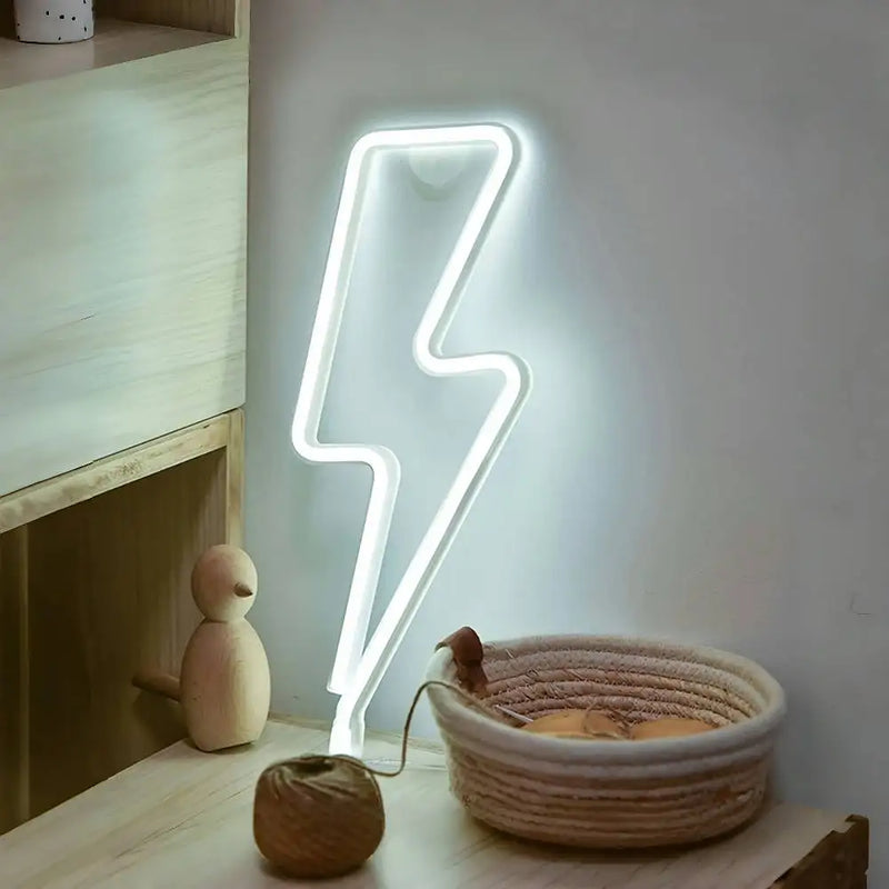 Raio Luminoso em Neon – Estilo e Modernidade na Sua Decoração