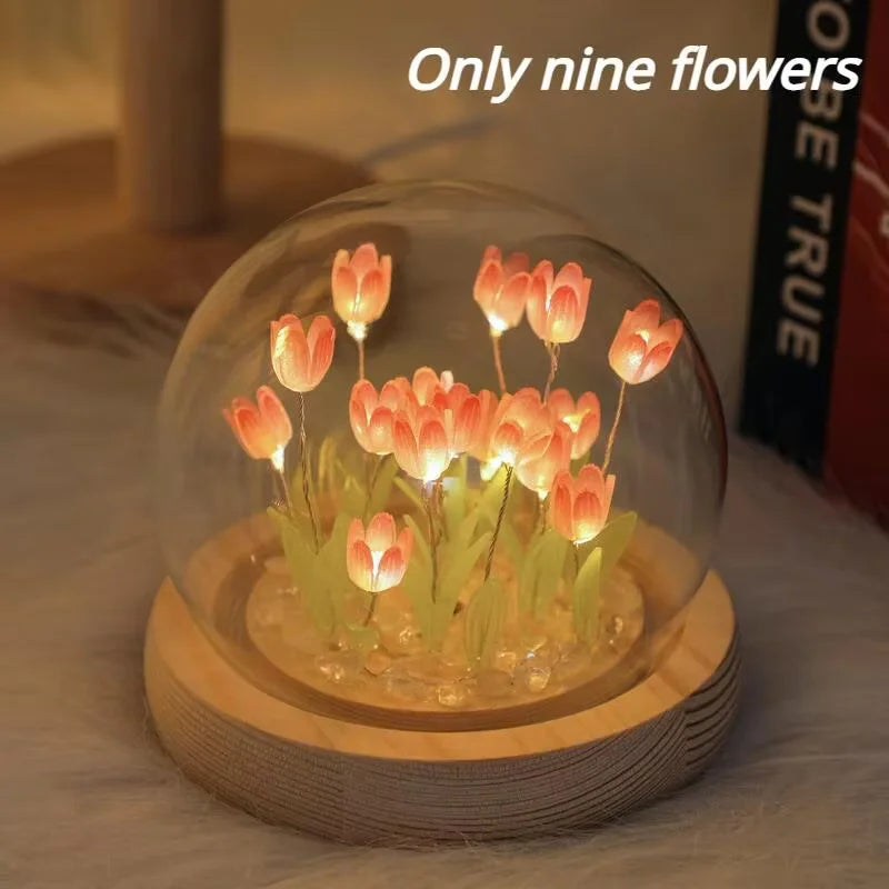 Mini Abajur de Tulipa® – Um Presente Feito à Mão Que Encanta e Ilumina