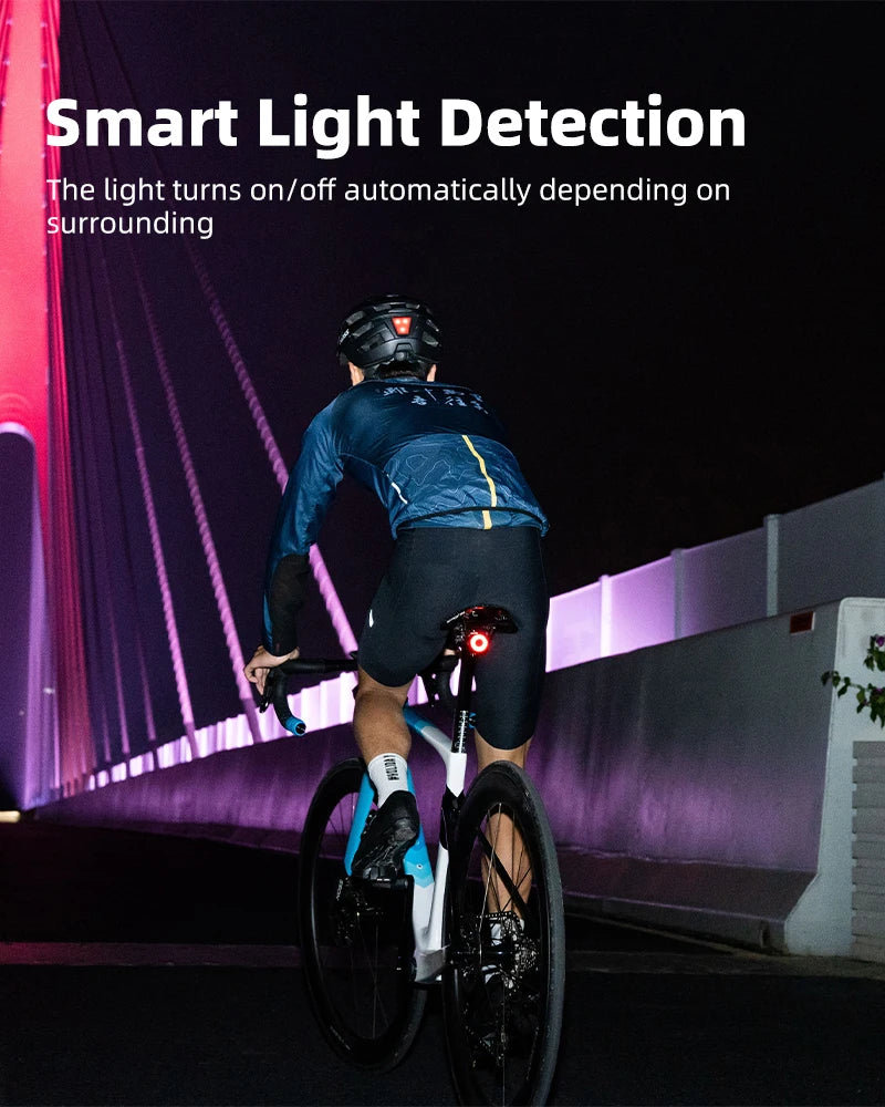 Lanterna Traseira Xr Pro Sync para Bikes - Com Sensor de frenagem