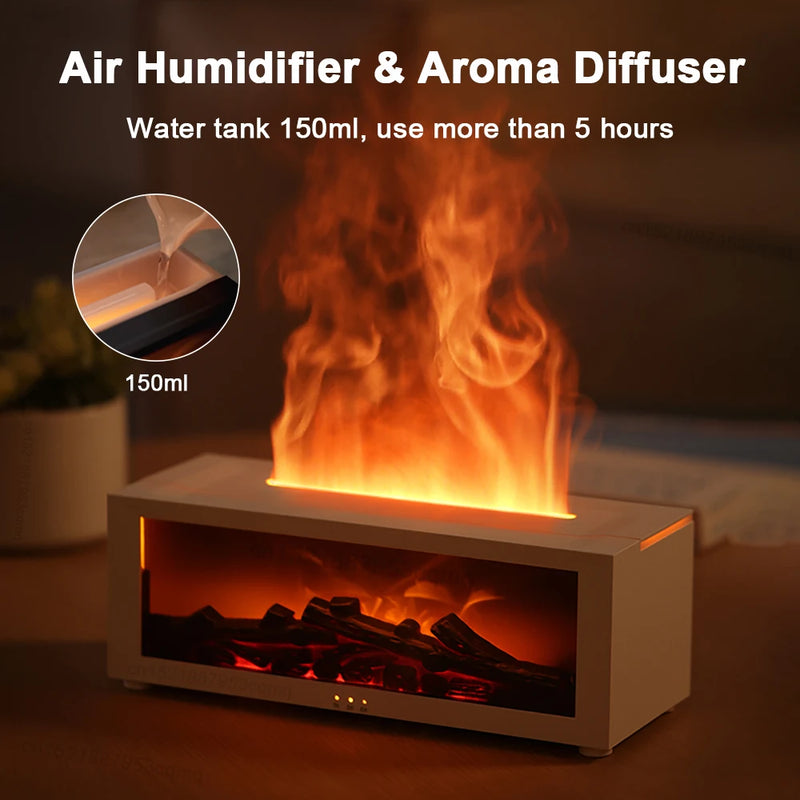 Difusor de Aroma com Efeito de Chama