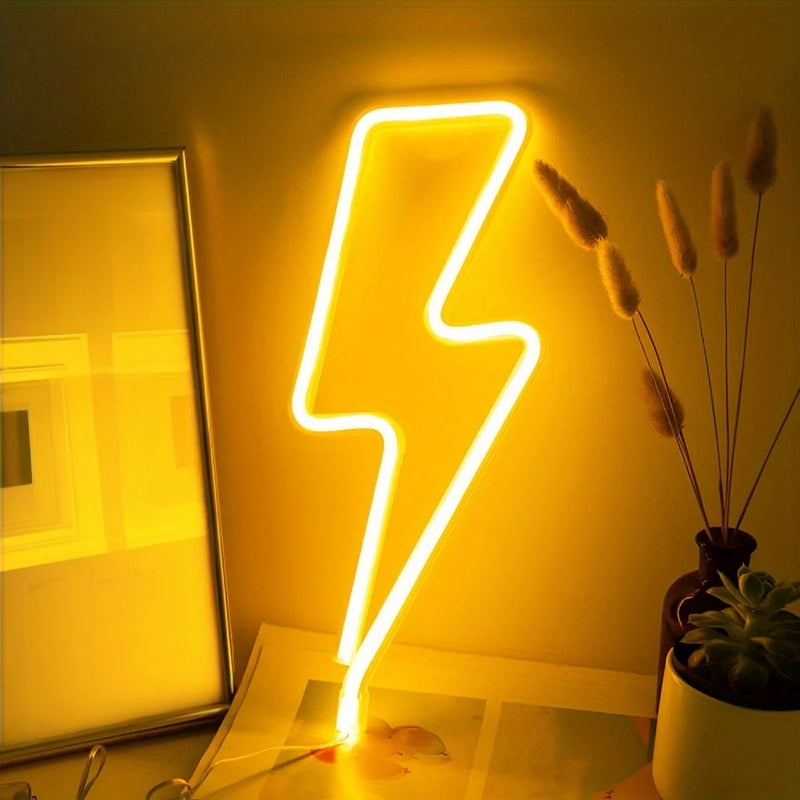 Raio Luminoso em Neon – Estilo e Modernidade na Sua Decoração