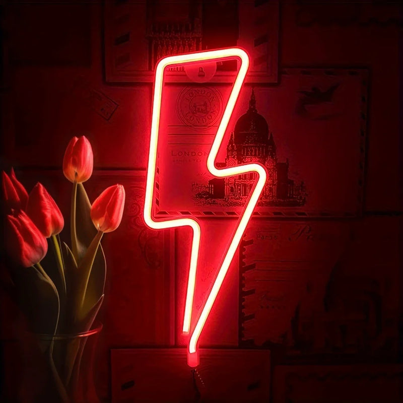 Raio Luminoso em Neon – Estilo e Modernidade na Sua Decoração