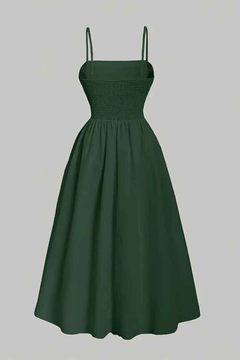 Vestido Feminino Alça Fina Casual