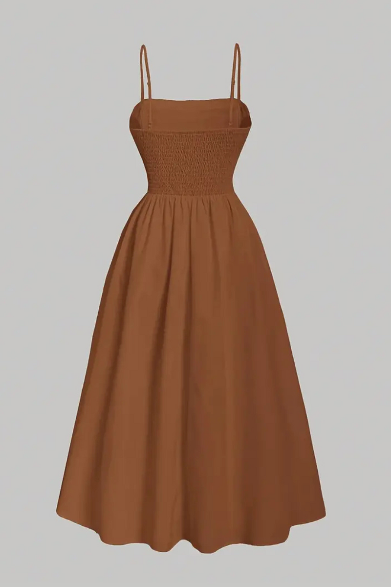 Vestido Feminino Alça Fina Casual