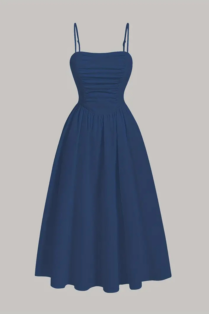 Vestido Feminino Alça Fina Casual