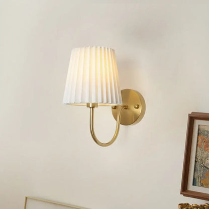 Arandela Led de Parede Elegante Fargos - Dourado - Arandela