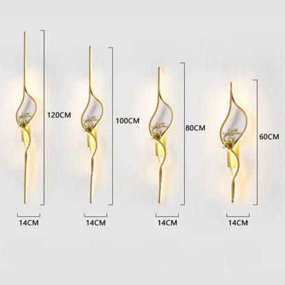 Arandela Led Design Conteporâneo Fargos - Arandela