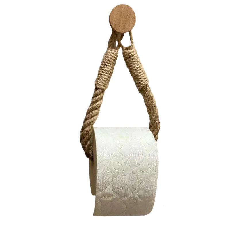 Suporte Papel Higiênico Rustico Sem Furos - Loja Fargos