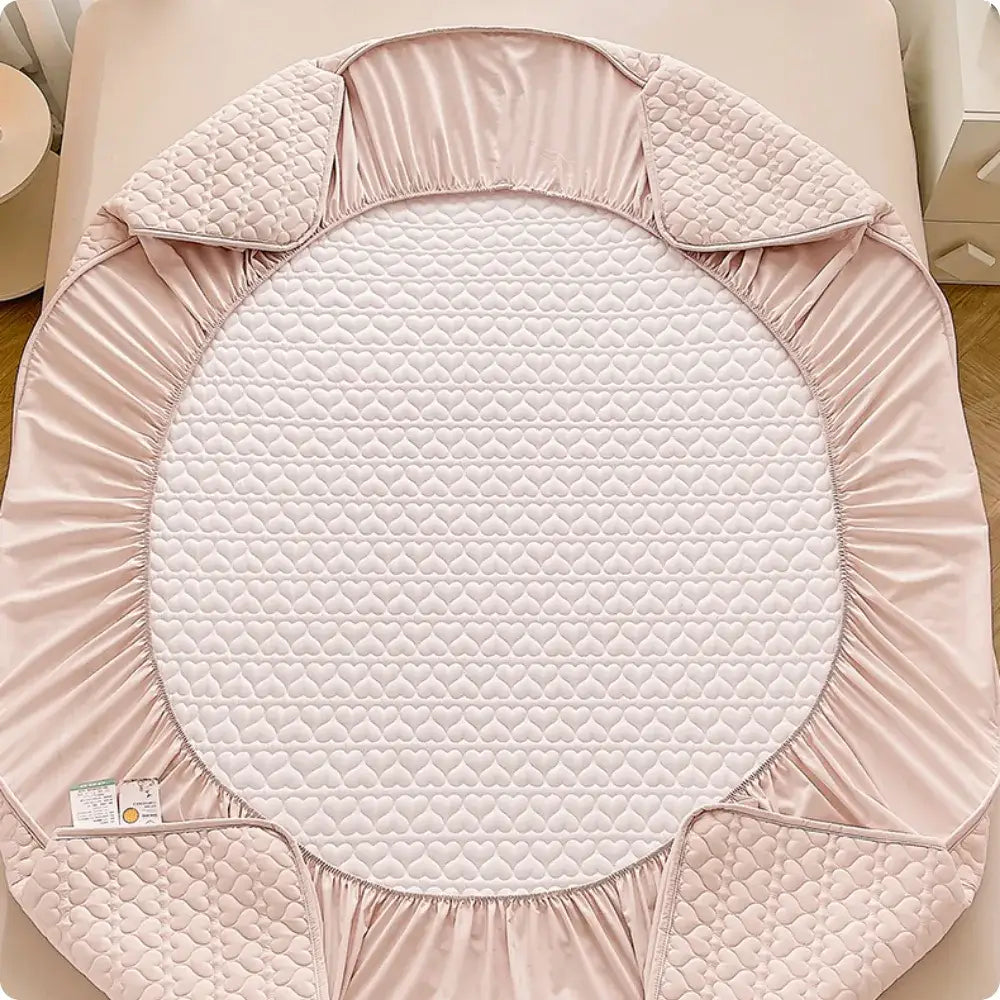 Capa de Colchão Impermeável Quilt + Fronhas - Capa de Colchão Impermeável