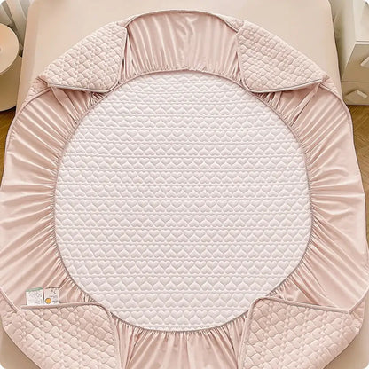 Capa de Colchão Impermeável Quilt + Fronhas - Capa de Colchão Impermeável