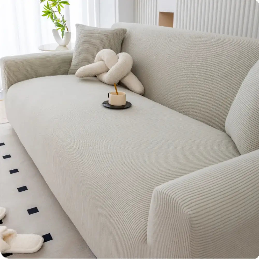 Capa de Sofa Serenity Branco Creme