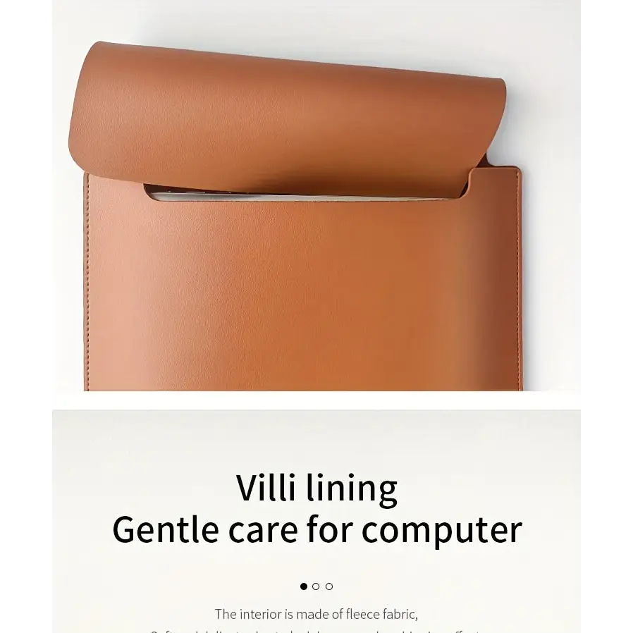 Case de Laptop em Couro + Mousepad