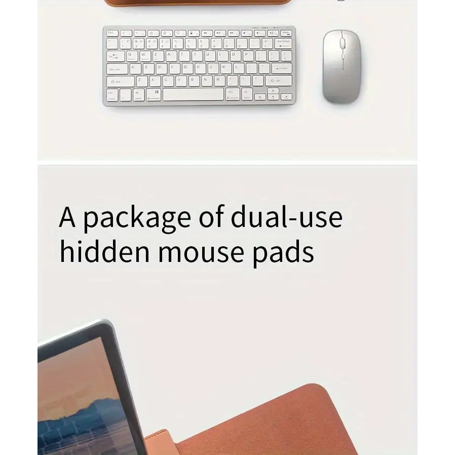 Case de Laptop em Couro + Mousepad