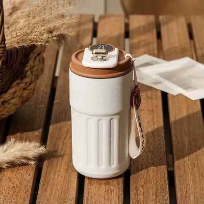 Copo Térmico Inteligente de Café Fargos - Branco / 500ml