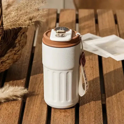 Copo Térmico Inteligente de Café Fargos - Branco / 500ml