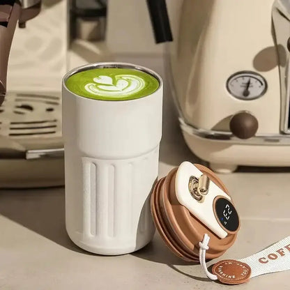 Copo Térmico Inteligente de Café Fargos - Branco / 500ml