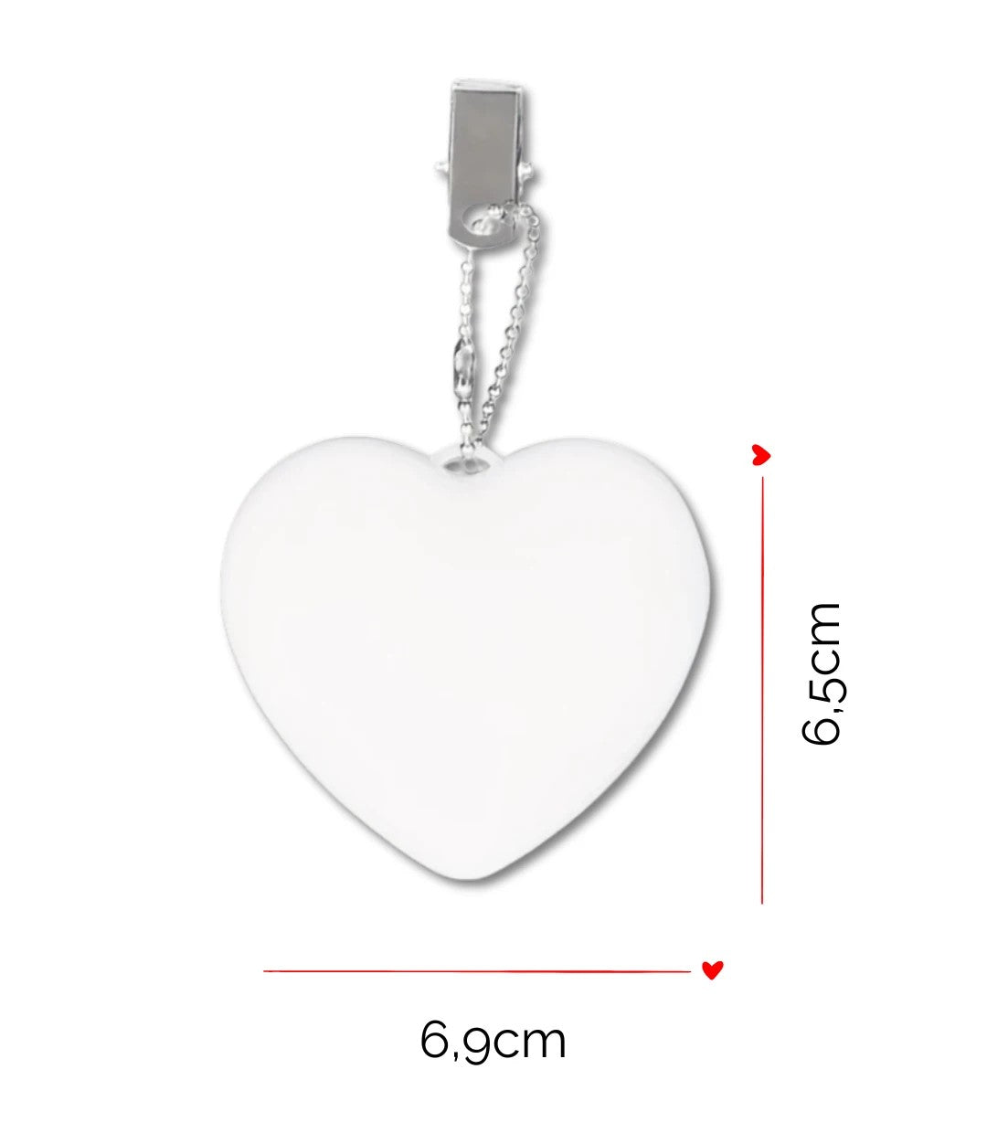 Coração Luminoso LED Branco | Pague 2 Leve 3