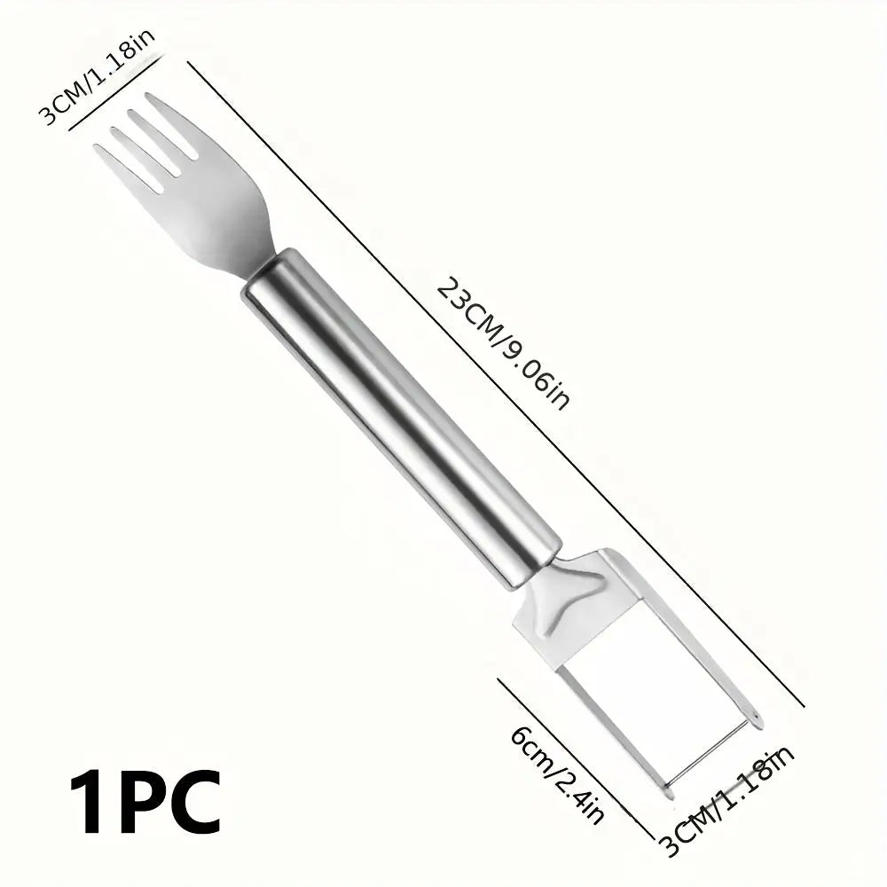 Cortador/Pegador de Polpa de Melancia Gathermelon® - Double-headed Melon Splitter