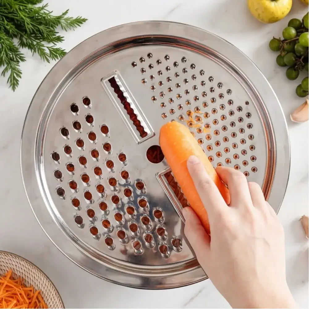 Ralador com Bacia Inox 4 em 1 - Ralador