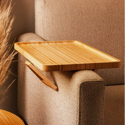 Bandeja Wood para Braço De Sofá - Bandeja