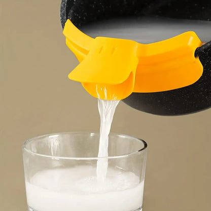 Funil de Panela Resistente ao Calor em Silicone - Fargos