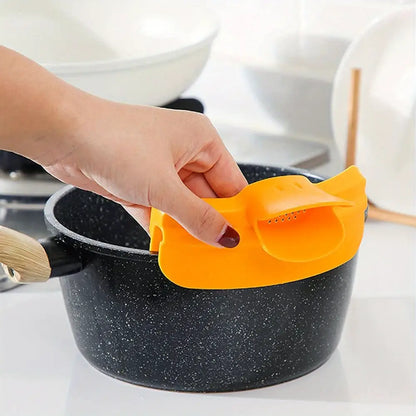 Funil de Panela Resistente ao Calor em Silicone - Fargos
