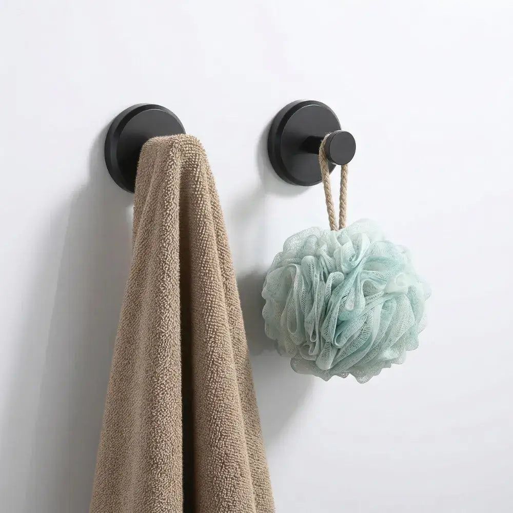 Gancho com Ventosa Inox – Suporte Forte para Toalhas e Acessórios - Gancho de Ventosa