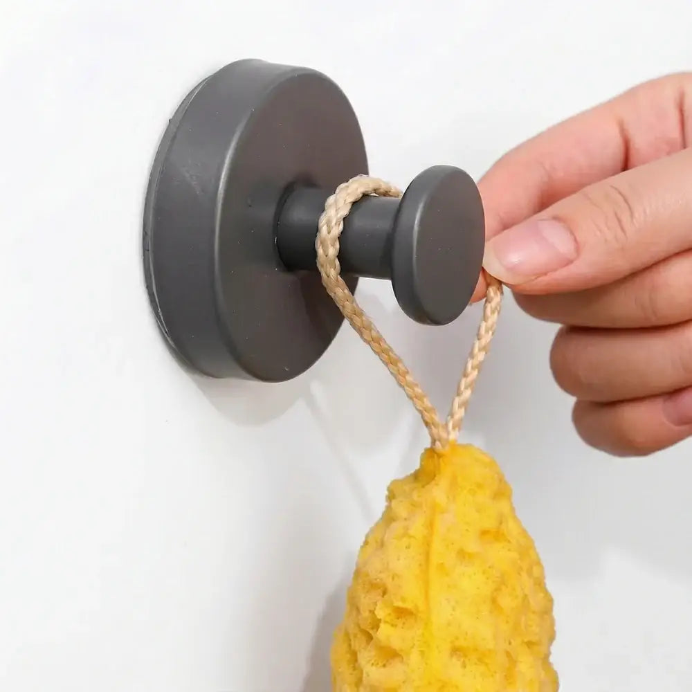 Gancho com Ventosa Inox – Suporte Forte para Toalhas e Acessórios - Gancho de Ventosa