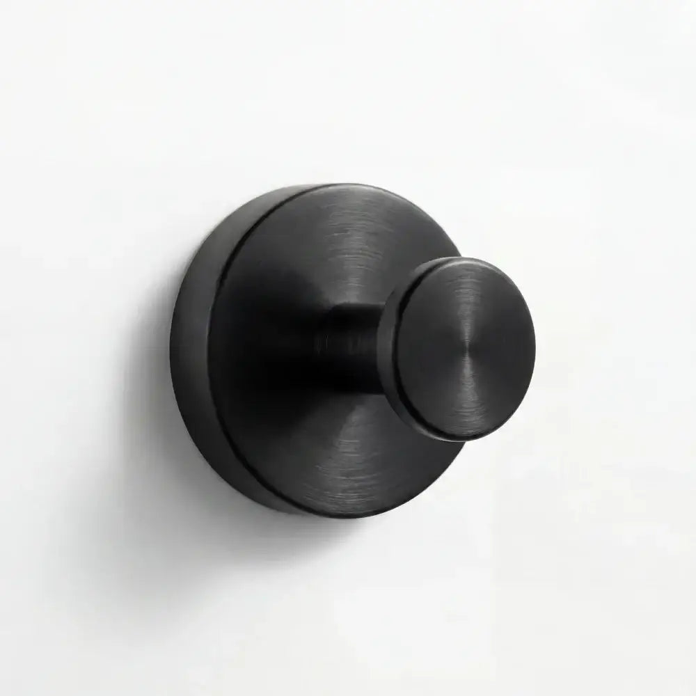 Gancho com Ventosa Inox – Suporte Forte para Toalhas e Acessórios - Preto - Gancho de Ventosa