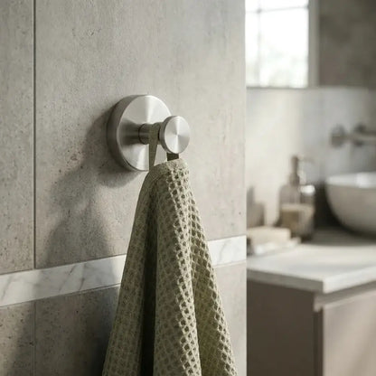 Gancho com Ventosa Inox – Suporte Forte para Toalhas e Acessórios - Gancho de Ventosa