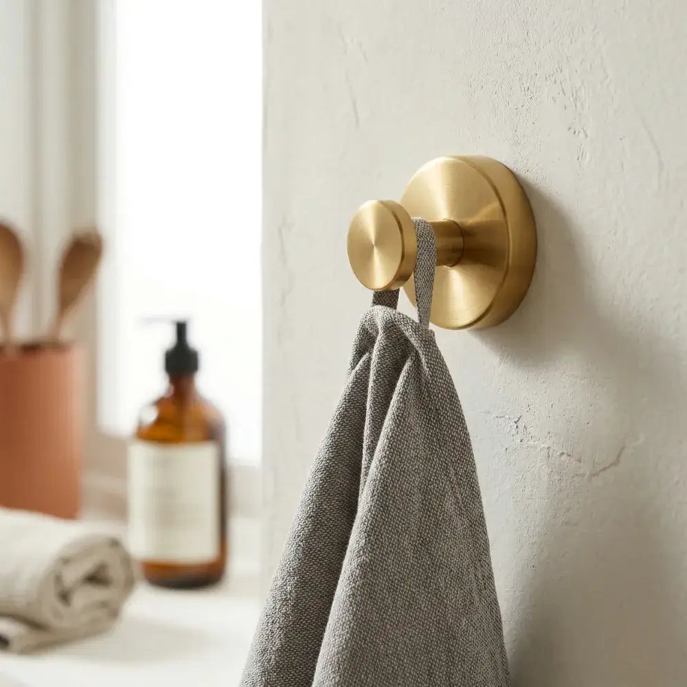 Gancho com Ventosa Inox – Suporte Forte para Toalhas e Acessórios - Gancho de Ventosa