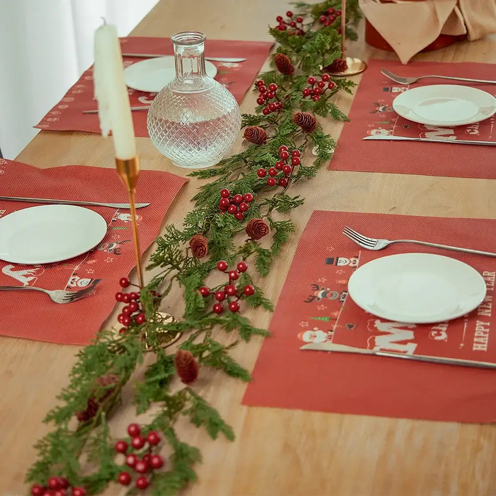 Guirlanda Natalina Videira - Guirlanda Natalina