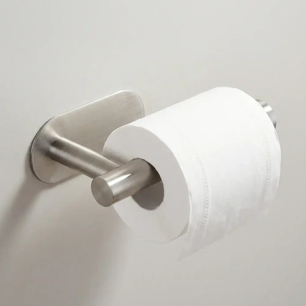 InoxRoll — Suporte Papel Higiênico em Aço Inox Sem Furo - Loja Fargos