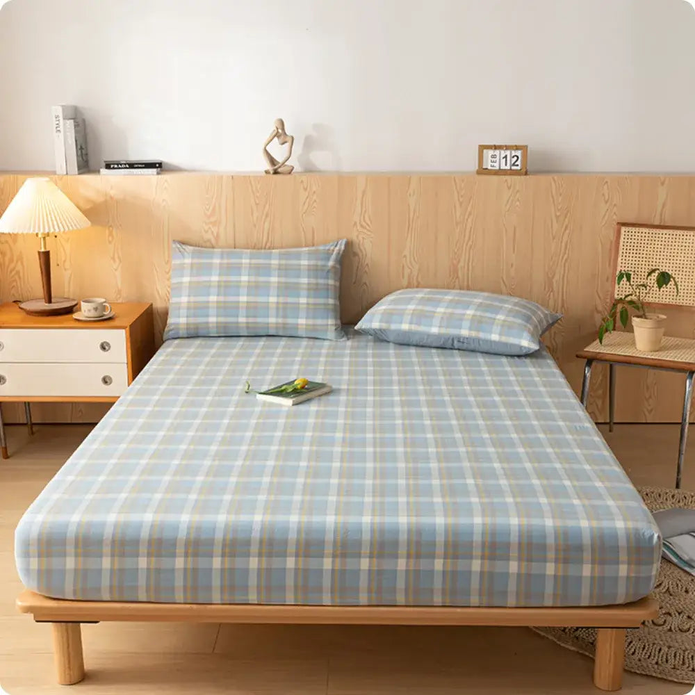 Jogo de Lençol 100% Algodão Berry - 400 Fios - Jogo de Lençol 100% Algodão