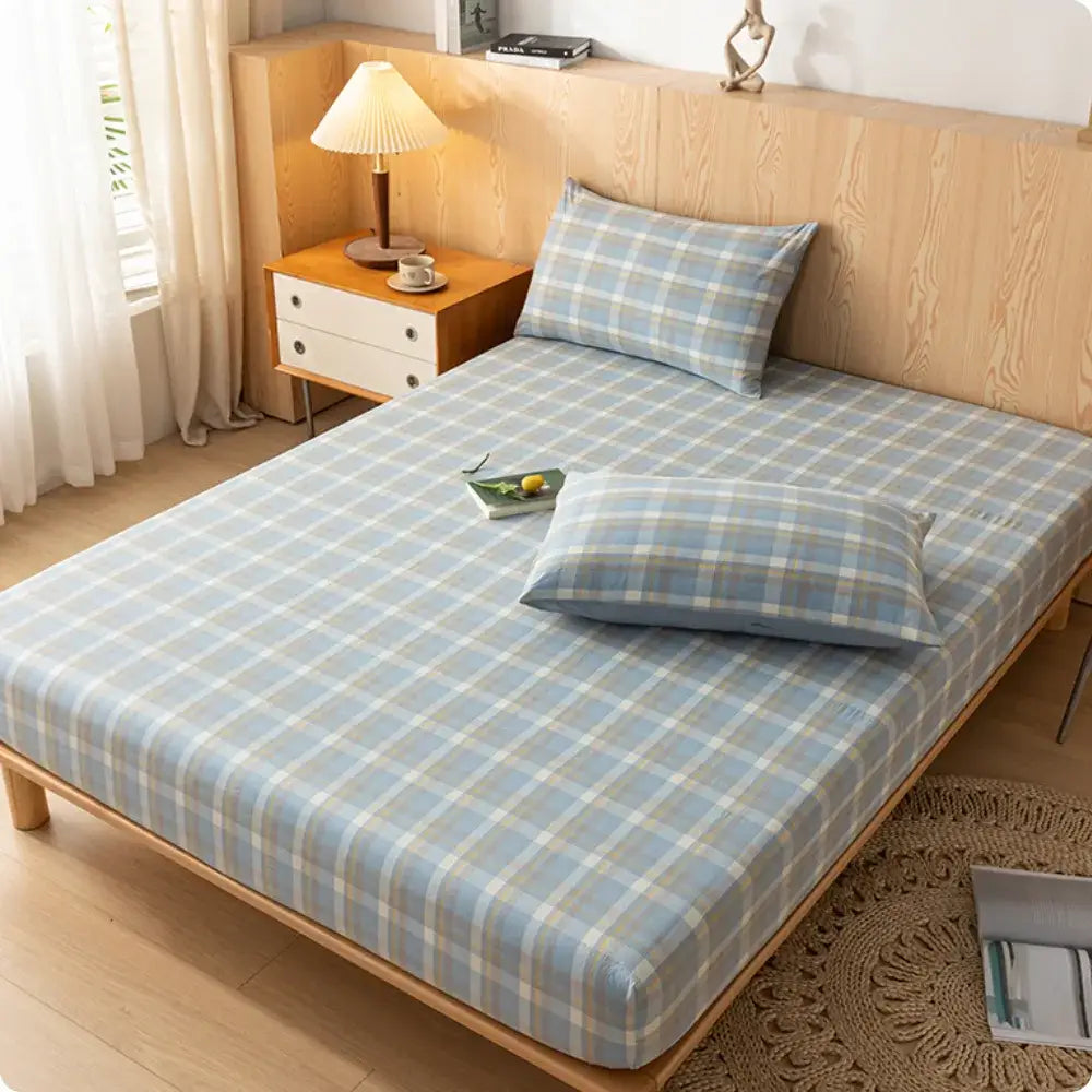 Jogo de Lençol 100% Algodão Berry - 400 Fios - Jogo de Lençol 100% Algodão