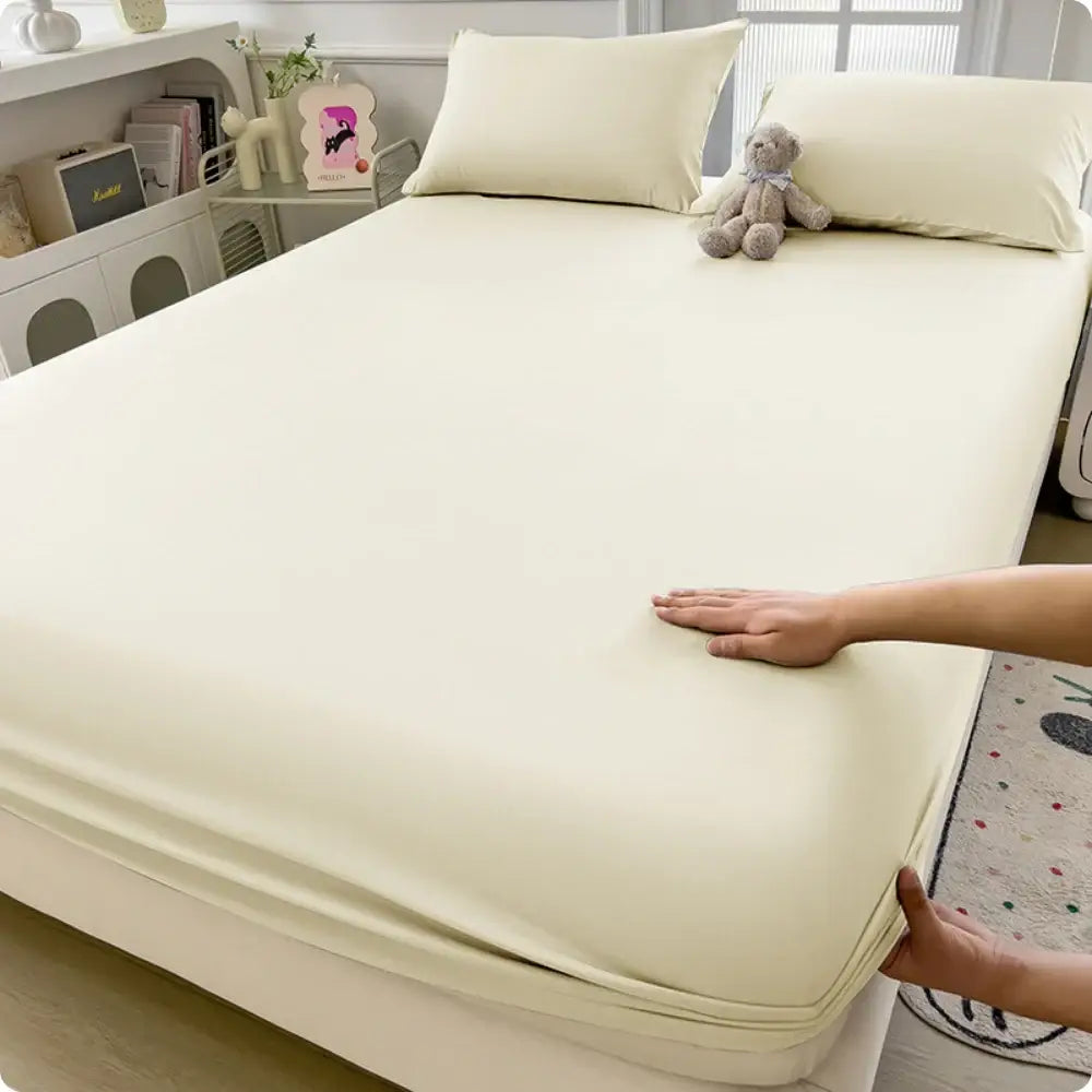 Jogo de Lençol 100% Algodão Koala - Solteiro (1.0mx1.90m) / Branco - Jogo de Lençol 100% Algodão